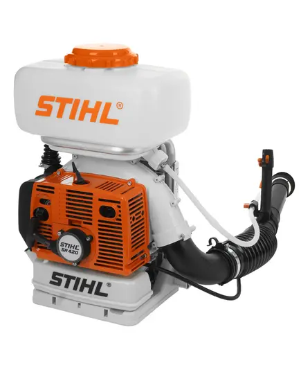 Опрыскиватель STIHL SR 420, 2.6 кВт, 13 л, 1.26 м3/ч, дальность 12 м, радиус по вертикали 11.5 м, 11.1 кг, изображение 3