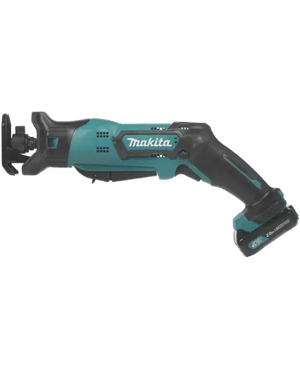 Аккумуляторная пила сабельная MAKITA JR103DWAE, CXT 12В max, ход 13 мм, рез 50 мм, 2х2.0 Ач, з/у, изображение 2