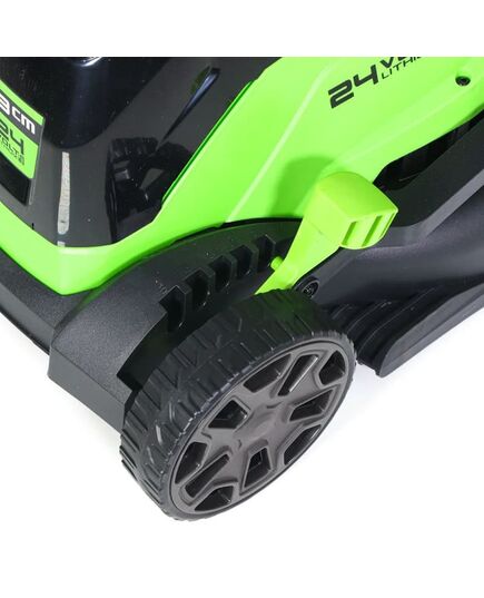 Аккумуляторная газонокосилка GREENWORKS GD24LM33K2, 33 см, 1х2 Ач, ЗУ, изображение 9