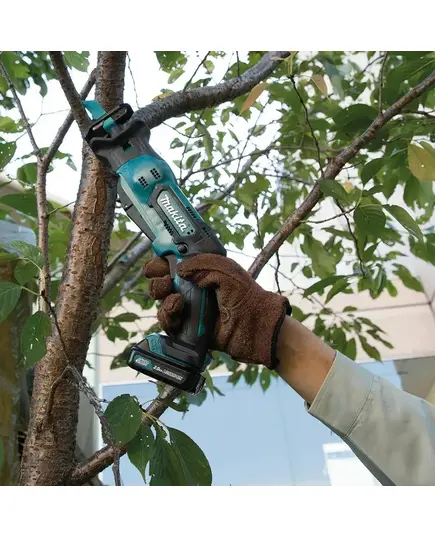 Аккумуляторная пила сабельная MAKITA JR103DWAE, CXT 12В max, ход 13 мм, рез 50 мм, 2х2.0 Ач, з/у, изображение 8