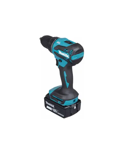 Аккумуляторный шуруповерт MAKITA DDF490SF1J, LXT 18В BL, XPT, 13 мм, 50/27 Нм, 1х3,0 Ач, АКБ, ЗУ, кейс Makpac2, изображение 3