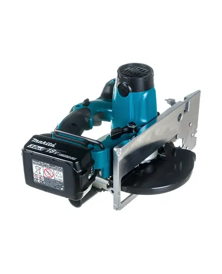 Акк. пила дисковая MAKITA DSS610RF, LXT 18В, 165 мм, 20 мм, рез 57 мм, 3.0 Ач, з/у, изображение 3