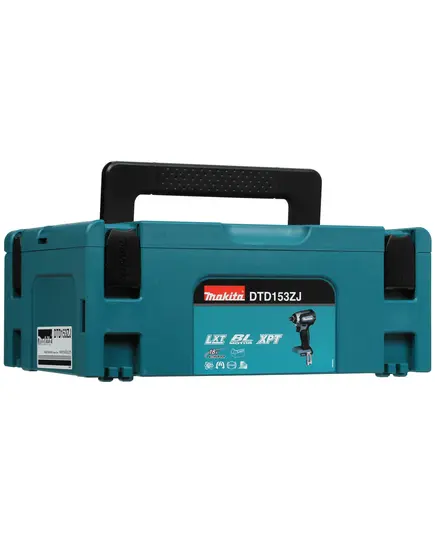 Акк. винтоверт ударный MAKITA DTD153ZJ, LXT BL 18В, 1/4", 170 Нм, кейс Makpac, без АКБ и ЗУ, изображение 5