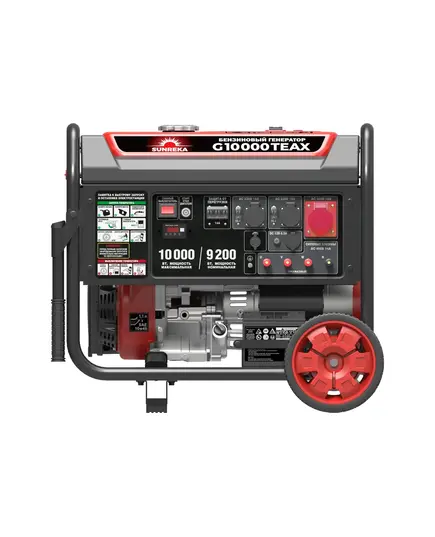 Электростанция бенз. SUNREKA G10000TEAX, 10 кВт, 3-Ф,  электростартер, изображение 8