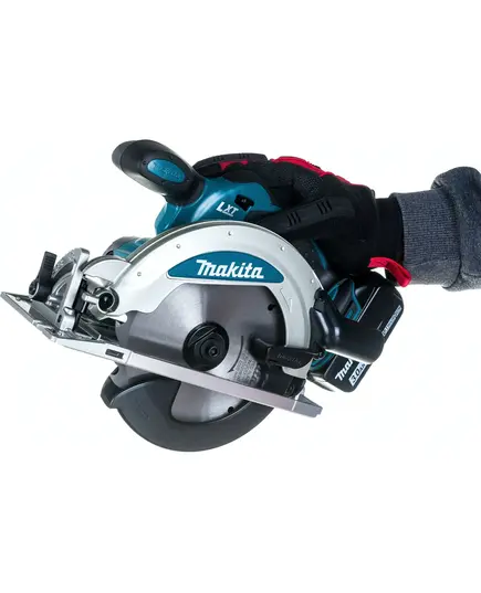Акк. пила дисковая MAKITA DSS610RF, LXT 18В, 165 мм, 20 мм, рез 57 мм, 3.0 Ач, з/у, изображение 6