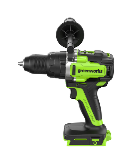 Акк. дрель-шуруповёрт GREENWORKS GD24DD140, 24 В, ударная , б/щет, 0-550/0-2100 об/мин, 70/140 Нм, Anti-kickback, 5 Ач, ЗУ, изображение 4