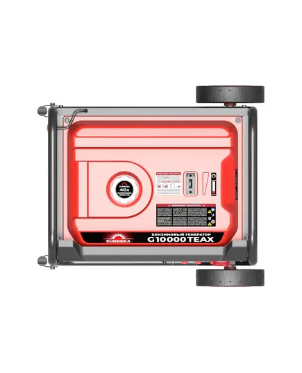 Электростанция бенз. SUNREKA G10000TEAX, 10 кВт, 3-Ф,  электростартер, изображение 3