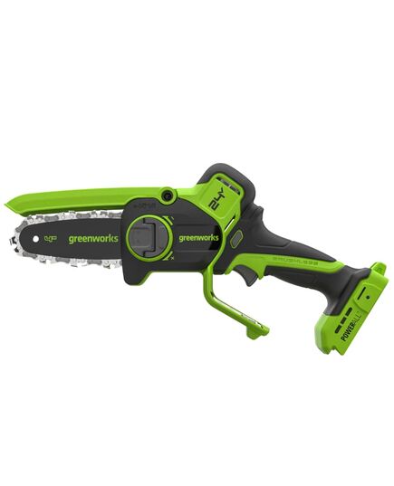 Аккумуляторная пила цепная GREENWORKS CS2410AA1, 24 В, мини 10 см, без АКБ и ЗУ, изображение 3