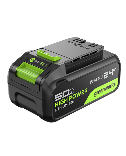 Акк. дрель-шуруповёрт GREENWORKS GD24DD140, 24 В, ударная , б/щет, 0-550/0-2100 об/мин, 70/140 Нм, Anti-kickback, 5 Ач, ЗУ, изображение 7