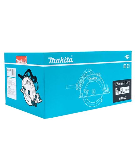Пила дисковая MAKITA HS7600, 1200 Вт, 185х30 мм, 64 мм, 3.9 кг, коробка, изображение 14