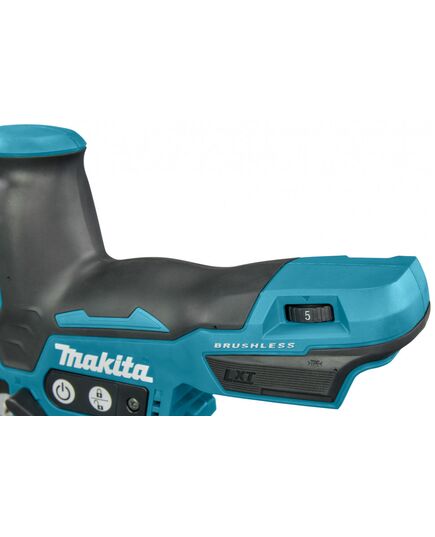 Акк. лобзик MAKITA DJV185Z, LXT 18В, BL, Soft no Load, XPT, ход 23 мм, пл. пуск, поддерж. об-тов под нагр., маятник. ход, тормоз, без АКБ и ЗУ, изображение 3