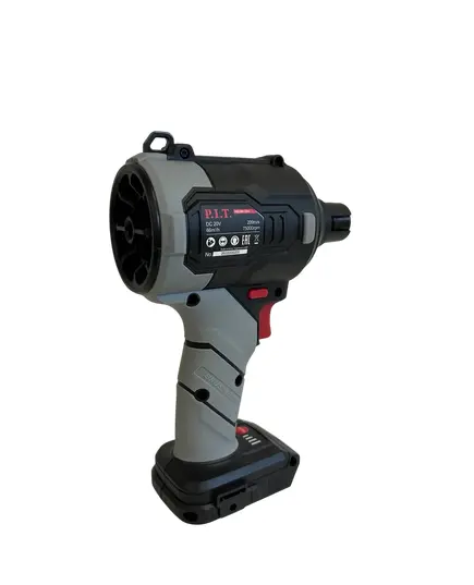 Акк. воздуходувное устройство P.I.T. PBO20H-350A SOLO, 20 В, 66 м³/ч, 209 м/с, 4 ск, 75000 об/мин, изображение 2