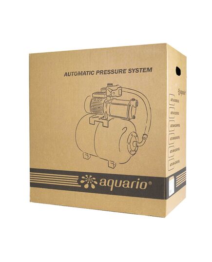Насосная станция AQUARIO AUTO AJC-125C (50л.), 1.1 кВт, 80 л/мин, глубина 9 м, напор 45 м (7616aq), изображение 8