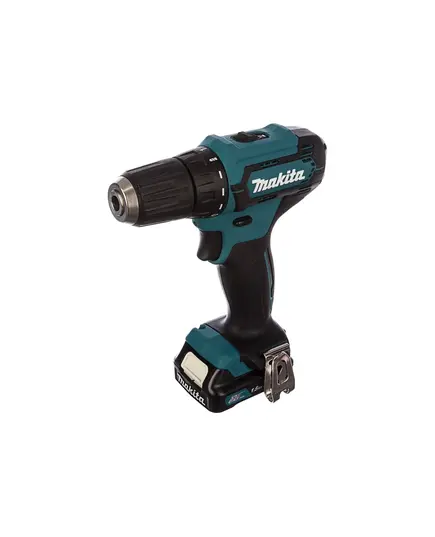 Акк. шуруповерт MAKITA DF333DWYE, 12 В, 2*1.5 Ач, 20 полож., 30 Нм, 0-450/0-1700 об/мин, БЗП 10 мм, 1.1 кг, изображение 2