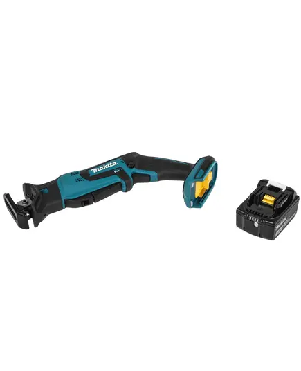 Акк. пила сабельная MAKITA DJR185RFE, 18 В, 2х3 Ач Li-ion, 0-3000 об\м, ход-13 мм, рез-50 мм, 1.5 кг, чем, подсв., набор пилок, изображение 9