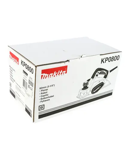 Рубанок MAKITA KP0800, 620 Вт, 82 мм, 17000 об/мин, глуб. 2.5 мм, 2.6 кг, изображение 11