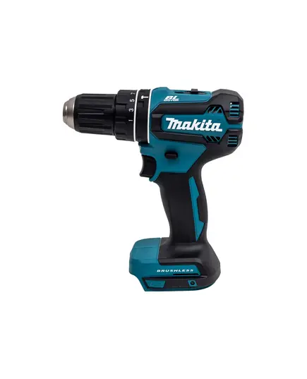 Акк. шуруповерт ударный MAKITA DHP485Z, LXT BL 18В, 13 мм, 50/27 Нм, без АКБ и ЗУ, изображение 4