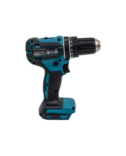 Акк. шуруповерт ударный MAKITA DHP485Z, LXT BL 18В, 13 мм, 50/27 Нм, без АКБ и ЗУ, изображение 3