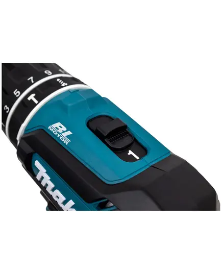 Акк. шуруповерт ударный MAKITA DHP485Z, LXT BL 18В, 13 мм, 50/27 Нм, без АКБ и ЗУ, изображение 9