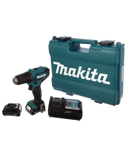 Акк. шуруповерт MAKITA DF333DWYE, 12 В, 2*1.5 Ач, 20 полож., 30 Нм, 0-450/0-1700 об/мин, БЗП 10 мм, 1.1 кг, изображение 8