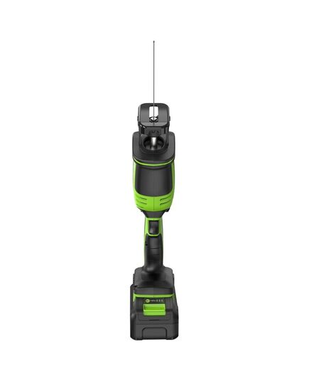 Акк. пила сабельная GREENWORKS GPT-CRS-25, б/щет, 24V, 0-3000 об/мин, рез 80 мм дер, LED, 1х4 Ач, ЗУ, кор (1200507CUB), изображение 6