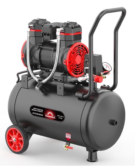 Компрессор SUNREKA GFC330/35DS, поршневой, безмасляный, изображение 4