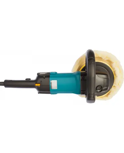 Полировальная машина MAKITA 9237CB, 1.2 кВт, 180 мм, 0-3200 об/мин, 3.4 кг, плавный пуск, изображение 5