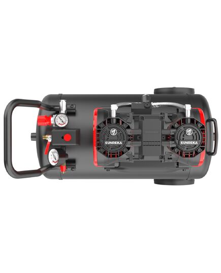 Компрессор SUNREKA GFC330/35DS, поршневой, безмасляный, изображение 5