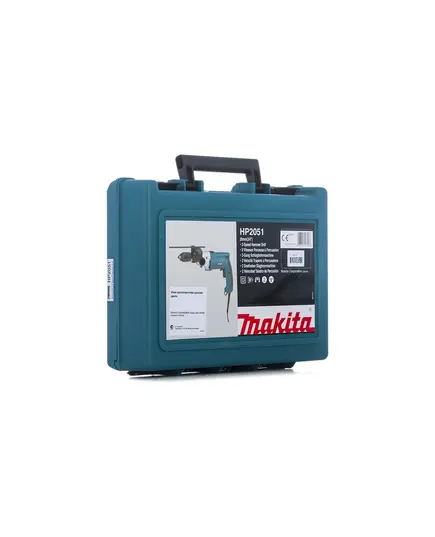 Дрель ударная MAKITA HP 2051, 720 Вт 0-1200/0-2900 об/м, БЗП 13 мм, 2.3 кг, кейс пласт., изображение 7