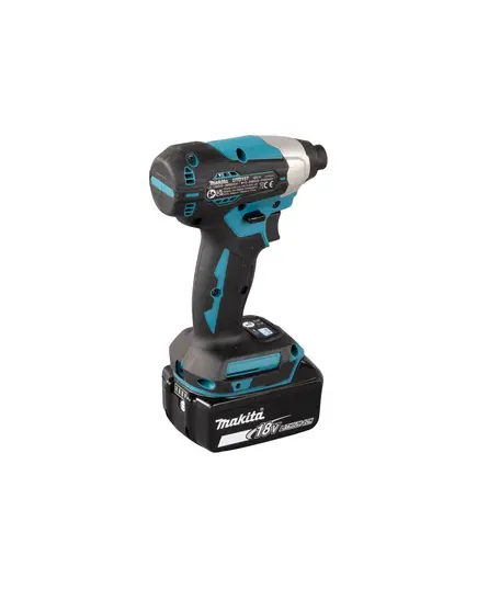 Акк. винтоверт ударный MAKITA DTD157RTJ, компактный, 140 Нм, бесщеточный двиг., изображение 6