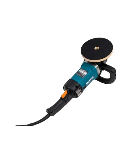 Полировальная машина MAKITA 9237CB, 1.2 кВт, 180 мм, 0-3200 об/мин, 3.4 кг, плавный пуск, изображение 3