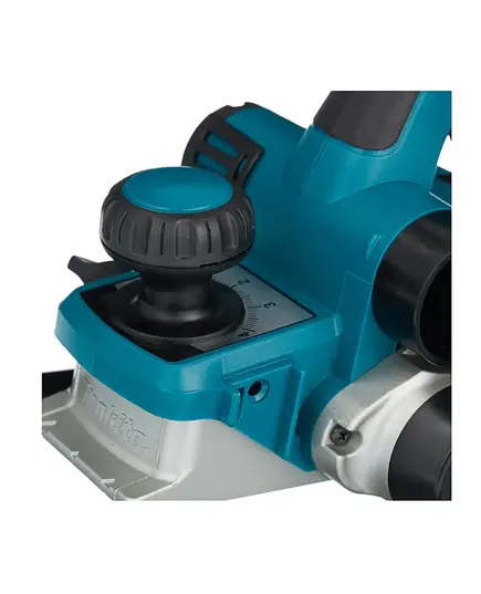 Рубанок MAKITA KP0810, 850 Вт, 16000 об\мин, 82 мм, 0-4 мм, 3.2 кг, изображение 7