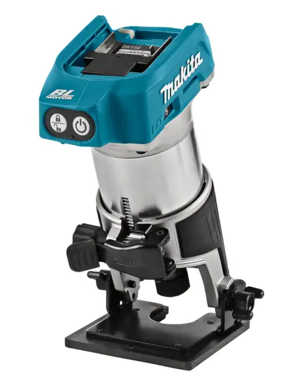Акк. фрезер MAKITA DRT50ZJX2 кромочный, 18В Li-ion, 10000-30000 об/мин, 40 мм, 2.1 кг, без АКБ и ЗУ, изображение 9