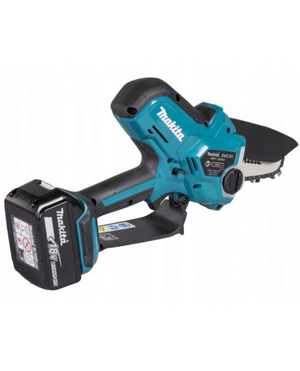 Акк. пила цепная MAKITA DUC101SF, LXT BL 18В, 320 Вт, 4"/10 см, 0.325", 1.1мм, 8 м/с, XPT, (BL1830B, DC18SD), изображение 2