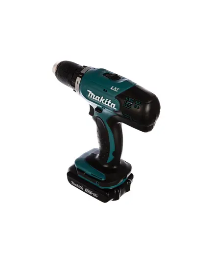 Акк. шуруповерт MAKITA DDF453SYE, 18 В, 2*1.5 Ач, 42 Нм, БЗП 13 мм, 1300 об/мин, 1.6 кг, кейс, изображение 3