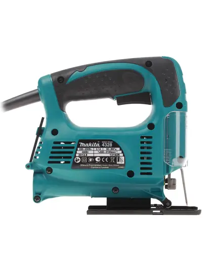 Лобзик MAKITA 4328, 450 Вт, 500-3100 х/мин, 18 мм, 65 мм, 1.8 кг, маятн. ход, стальная подошва, изображение 3