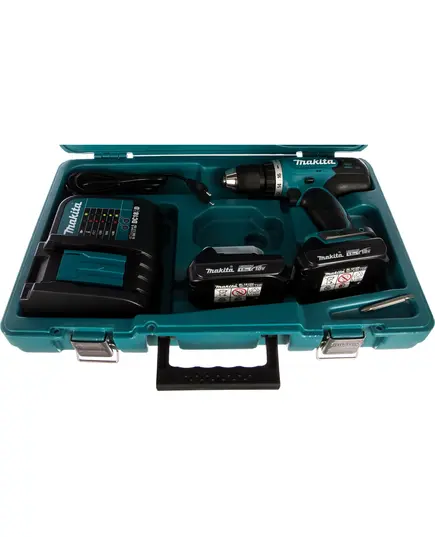Акк. шуруповерт MAKITA DDF453SYE, 18 В, 2*1.5 Ач, 42 Нм, БЗП 13 мм, 1300 об/мин, 1.6 кг, кейс, изображение 5