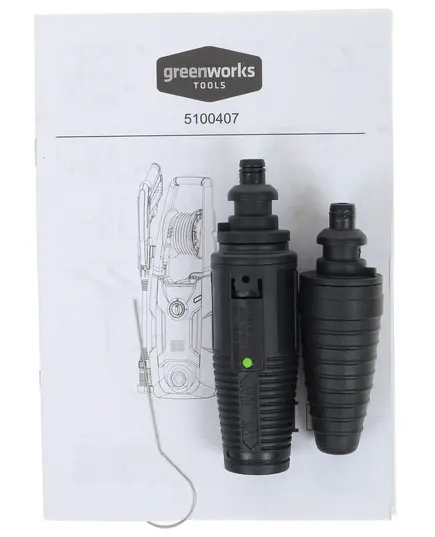 Мойка высокого давления GREENWORKS GPWG5, 140 bar, 2000 Вт., изображение 7