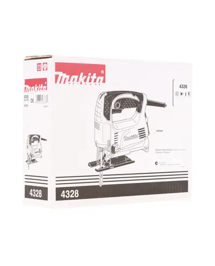 Лобзик MAKITA 4328, 450 Вт, 500-3100 х/мин, 18 мм, 65 мм, 1.8 кг, маятн. ход, стальная подошва, изображение 8