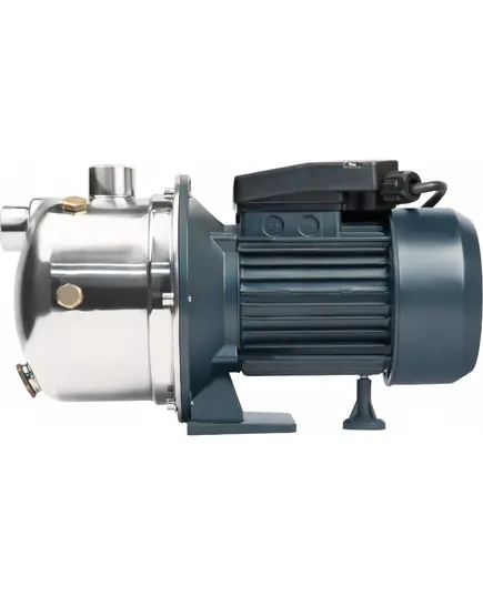 Насос поверхностный UNIPUMP JS 60, 450/600 Вт, Hmax-33 м, Qmax-40 л/мин, корпус - нерж.сталь (82229u), изображение 2