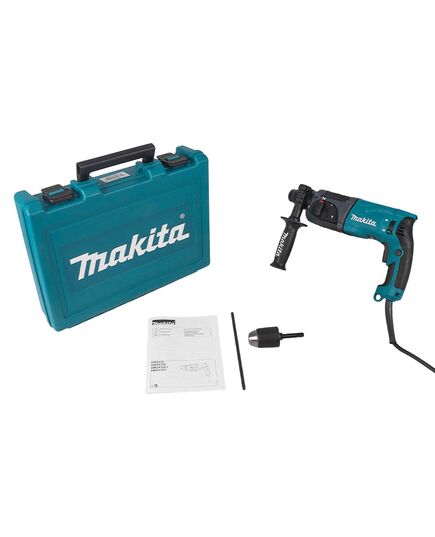 Перфоратор MAKITA HR 2470 X19 + патрон122823-7, 780 Вт, 2.7Дж, SDS+, 0-4500 уд/мин, 0-1100 об/мин, 24 мм, 2.6 кг, кейс, изображение 11