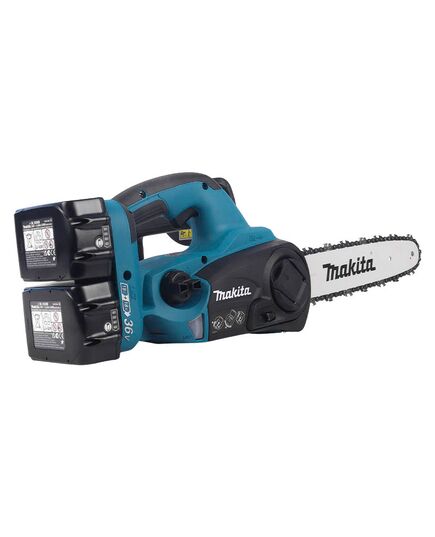 Акк. пила цепная MAKITA DUC302RF2, LXT 2х18 В, 12"/30 см, 3/8", 1.1мм, 46 зв, 20 м/с, безынструментал натяжка цепи, XPT, изображение 3