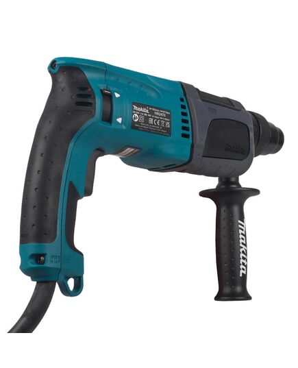 Перфоратор MAKITA HR 2470 X19 + патрон122823-7, 780 Вт, 2.7Дж, SDS+, 0-4500 уд/мин, 0-1100 об/мин, 24 мм, 2.6 кг, кейс, изображение 3