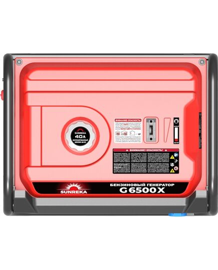 Электростанция бенз. SUNREKA G6500X, 6.5 кВт, 1-Ф, ручной стартер, изображение 7