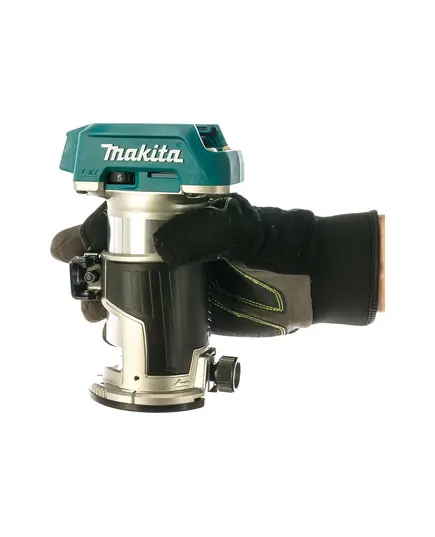 Акк. фрезер MAKITA DRT50Z кромочный, 18 В Li-ion, 10000-30000 об/мин, 40 мм, 2.1 кг, без АКБ и ЗУ, изображение 4