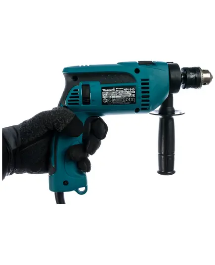 Дрель ударная MAKITA HP 1640, 680 Вт, 0-2800 об/мин, ЗВП 13 мм, 1.8 кг, коробка, изображение 12