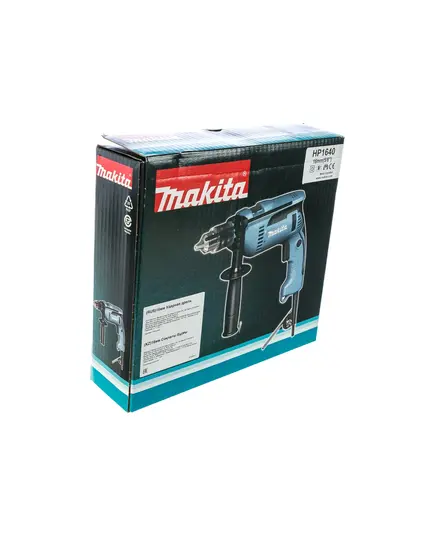 Дрель ударная MAKITA HP 1640, 680 Вт, 0-2800 об/мин, ЗВП 13 мм, 1.8 кг, коробка, изображение 11