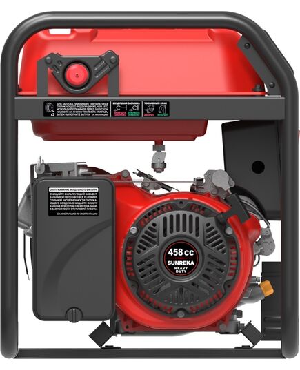 Электростанция бенз. SUNREKA G7500TEAX, 7.5 кВт, 3-Ф,  электростартер, изображение 4