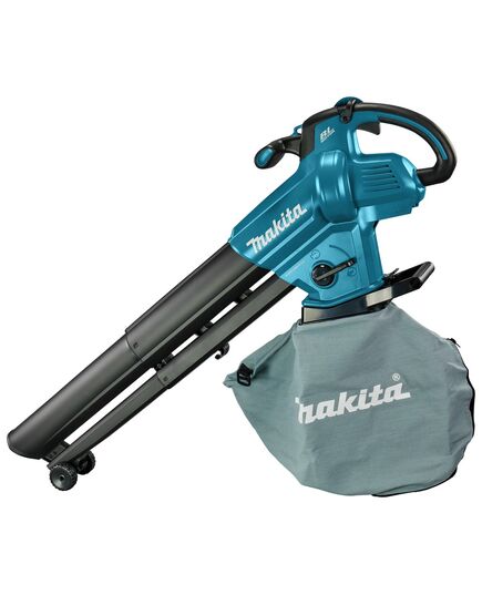 Акк. воздуходувное всасывающее устройство MAKITA DUB187Z, LXT BL 18В, 4,2 м³/мин, 64 м/с, мешок 25 л, XPT, без АКБ и ЗУ, изображение 3