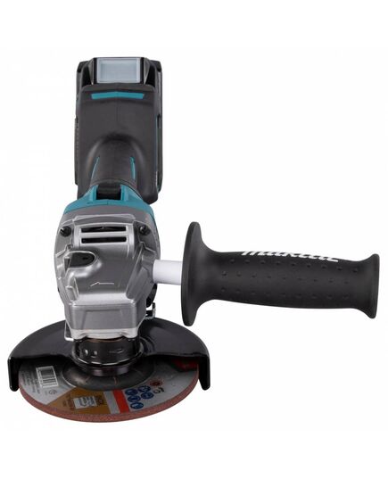 Акк. угловая шлиф. машина MAKITA GA005GU201, XGT BL 40В, 125 мм, 8500 об/м, 2x4.0Ач. BL4040F, DC40RA, Makpac4, изображение 2
